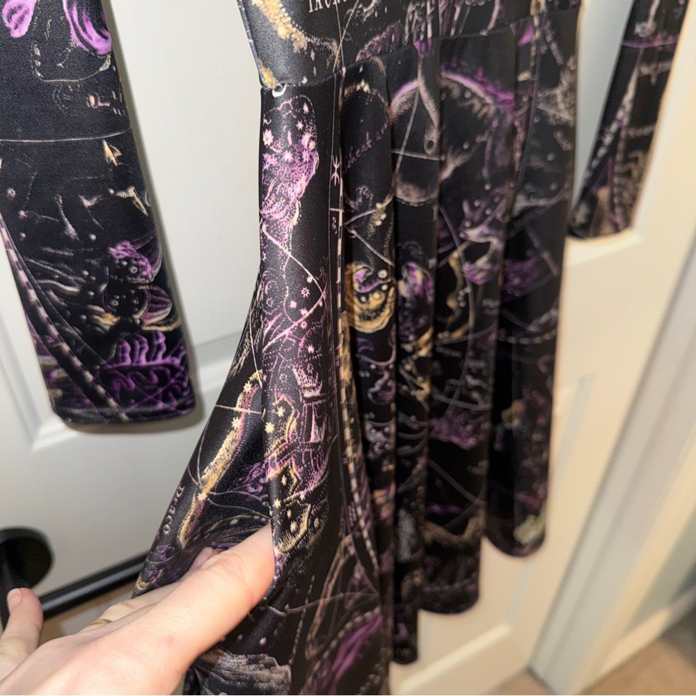 Blackmilk Planisphere L/S longline Dress M - Picture 4 of 6